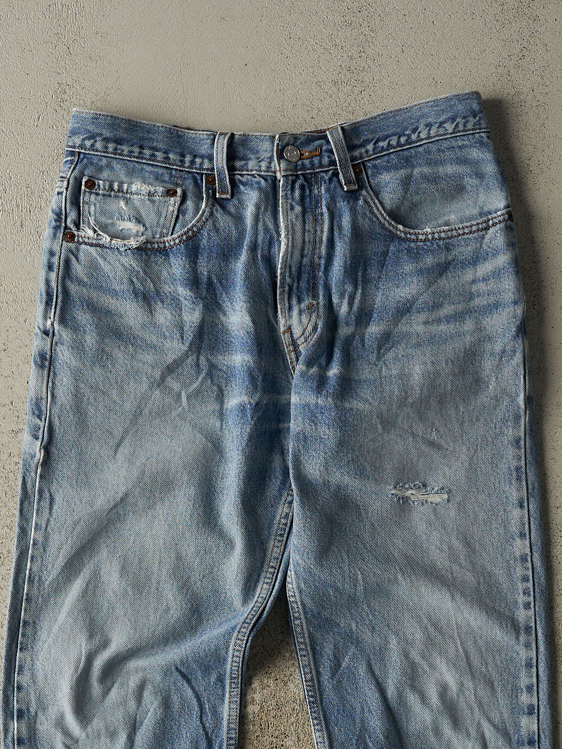 Vintage 90s Light Wash Levi's 505 Jeans (32x29)