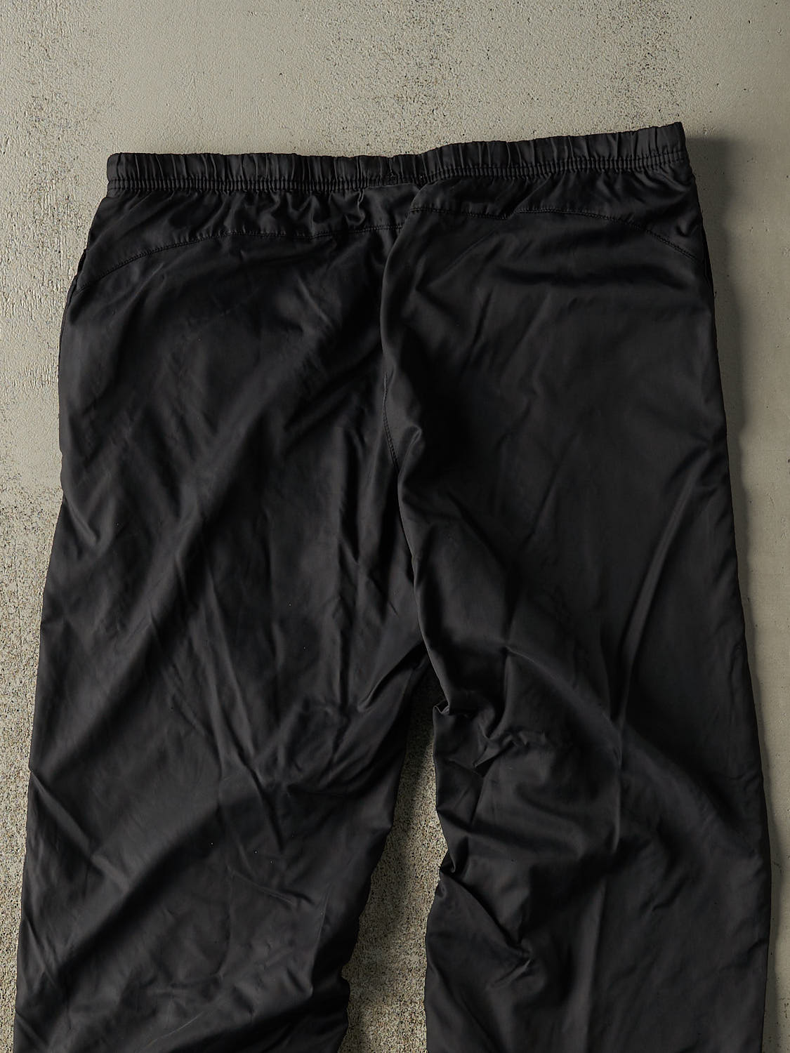 Vintage Y2K Black Adidas Embroidered Track Pants (34x30)