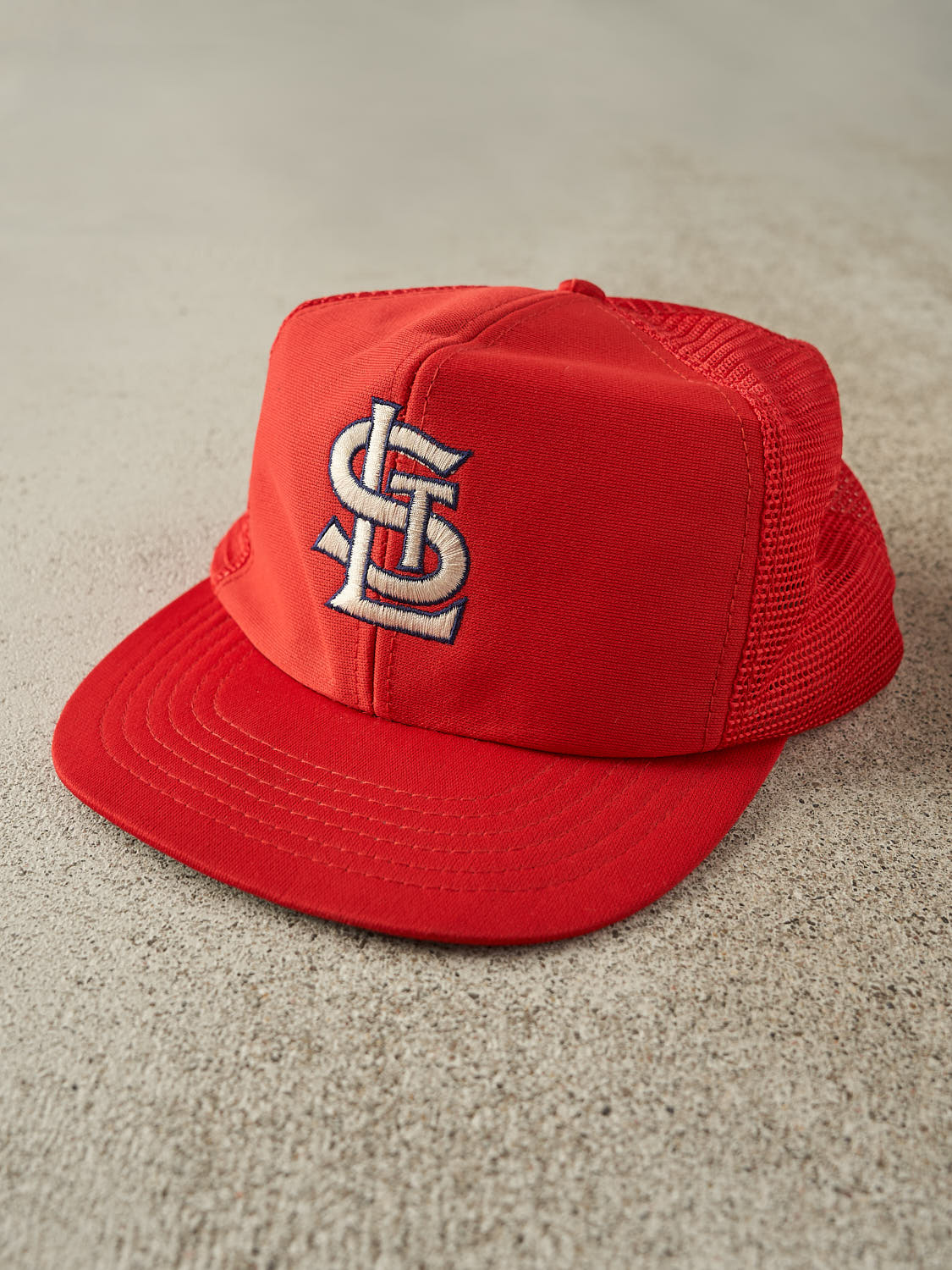 Vintage 80s Red St. Louis Cardinals Foam Trucker (O/S)