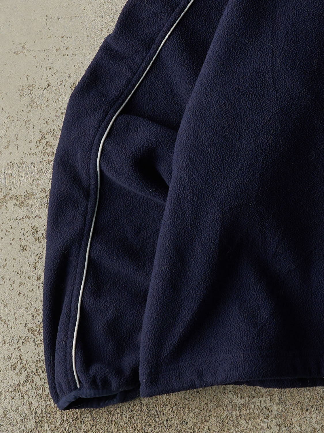 Vintage Y2K Navy Blue Penn State University Embroidered Quarter ZIp Fleece (XL/XXL)