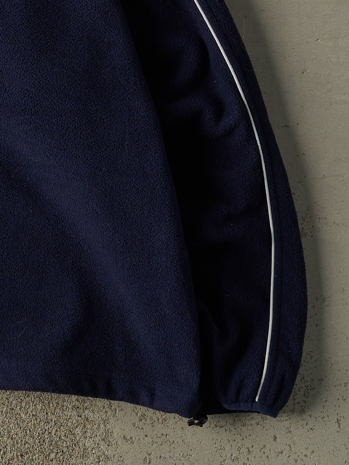 Vintage Y2K Navy Blue Penn State University Embroidered Quarter ZIp Fleece (XL/XXL)