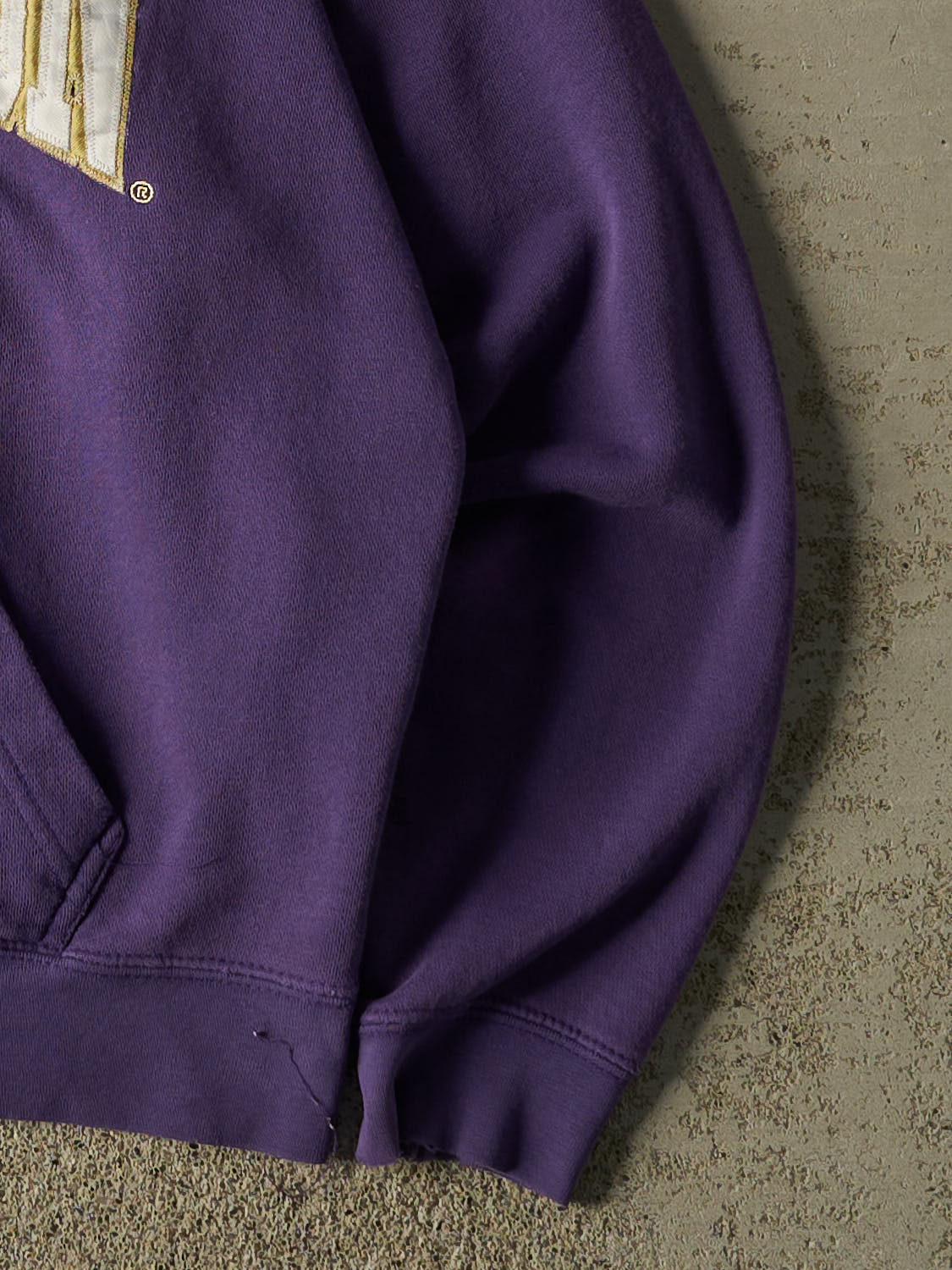 Vintage Y2K Purple University of Washington Embroidered Hoodie (M)