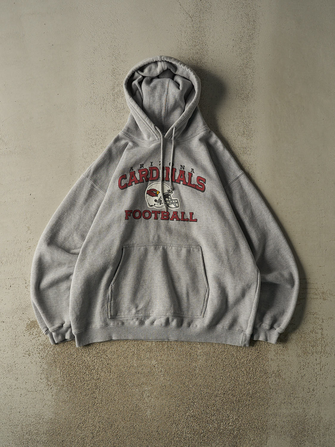 Vintage 90s Grey Arizona Cardinals Football Hoodie (XL/XXL)