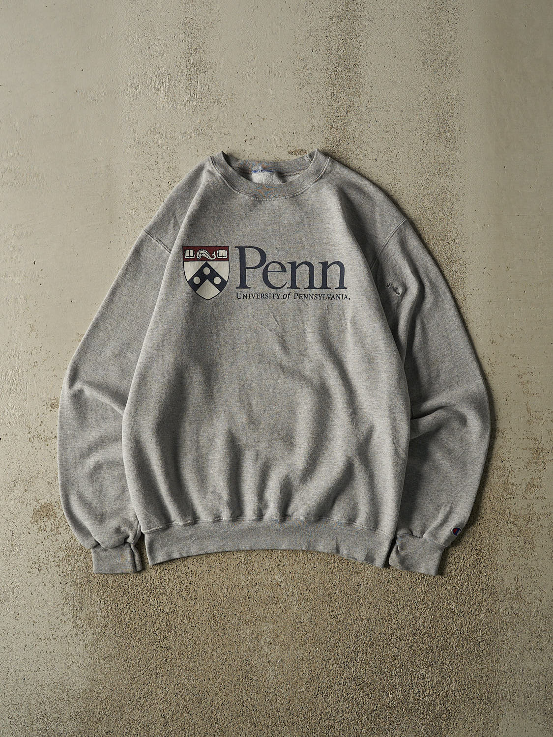 Vintage 90s Grey University of Pennsylvania Crewneck (M/L)