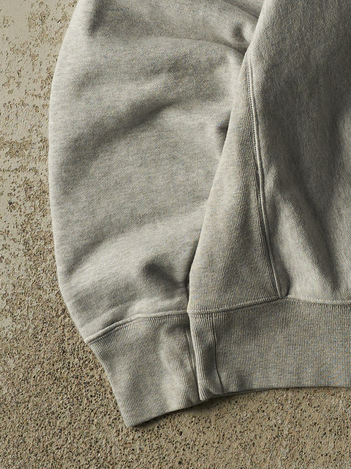 Vintage Y2K Grey Champion Reverse Weave Embroidered Crewneck (S/M)