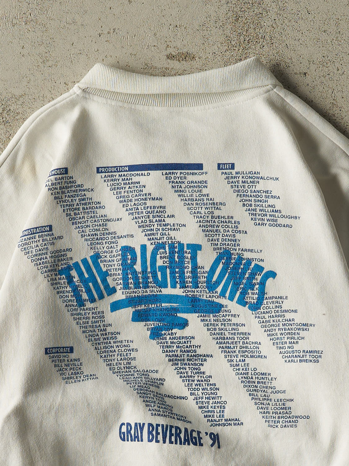 Vintage 91' White Diet Pepsi Quarter Button Sweater Crewneck (S/M)