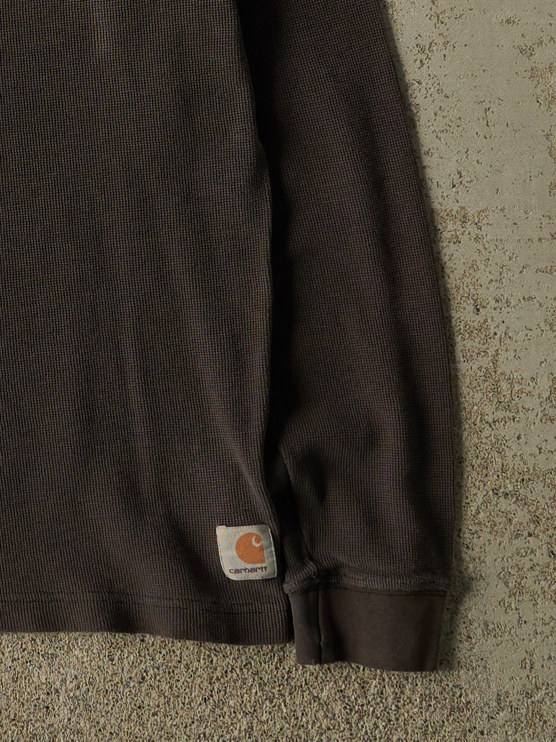 Vintage 90s Charcoal Grey Carhartt Thermal Long Sleeve (M/L)
