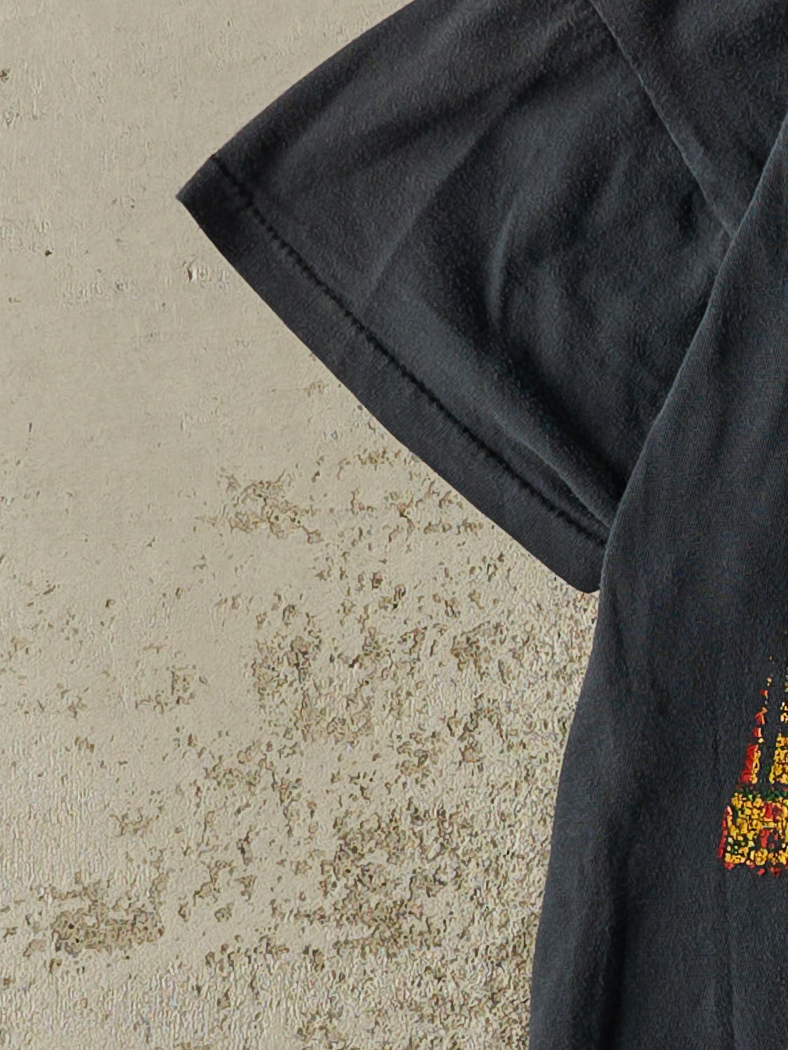 Vintage 80s Faded Black RARE Bob Marley Single Stitch Tee (XS)