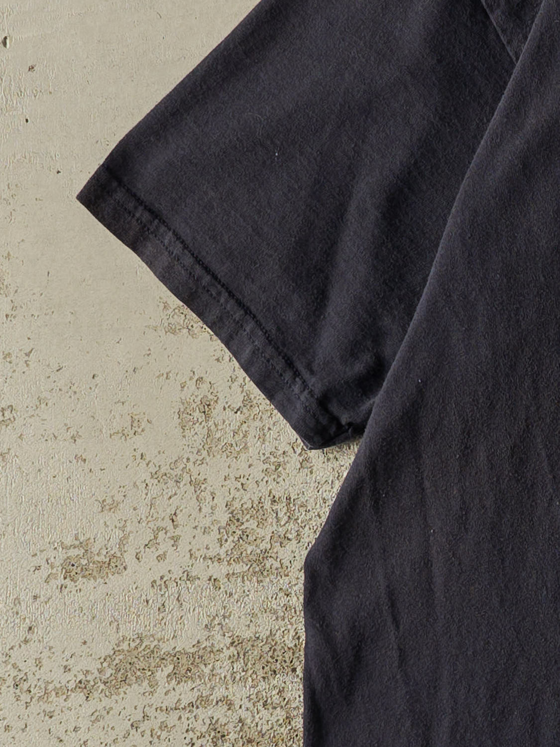 Vintage Y2K Navy Blue Blank Tee (L/XL)