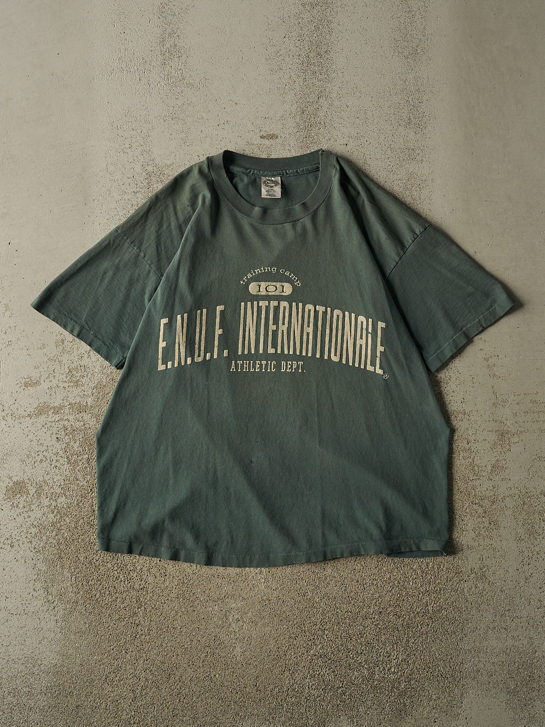 Vintage 90s Green Enuf International Single Stitch Tee (L/XL)