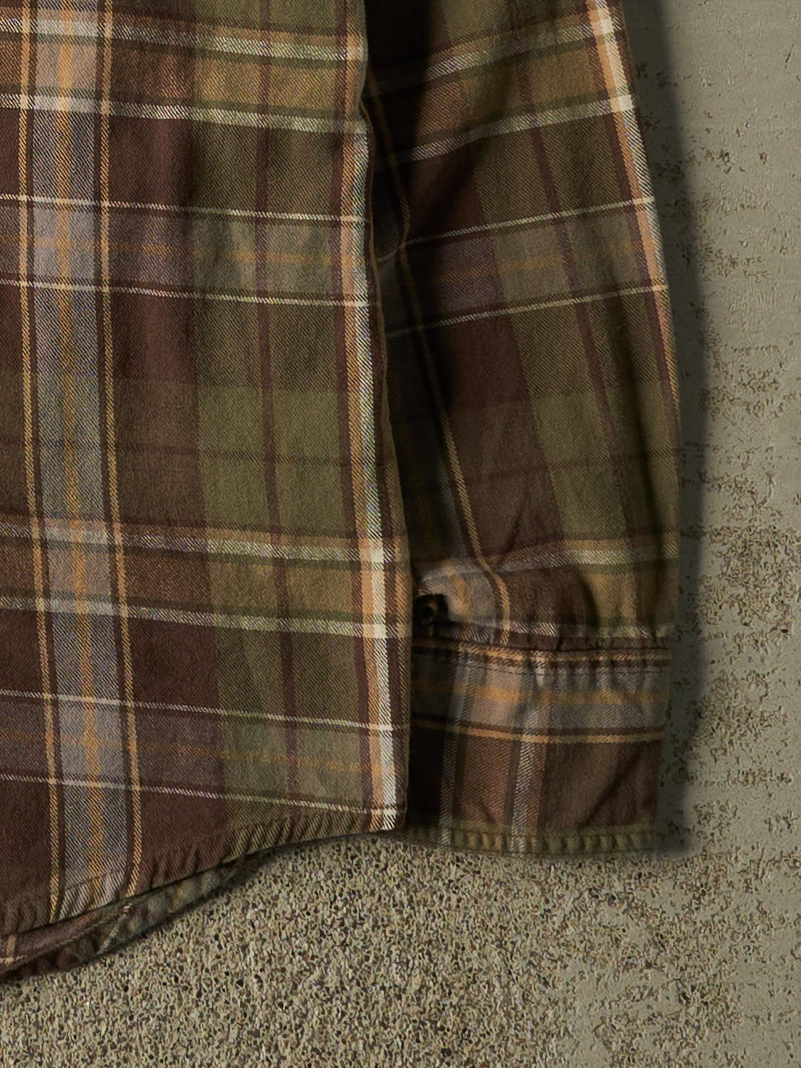 Vintage Y2K Green Timberland Flannel Button Up Long Sleeve (M/L)