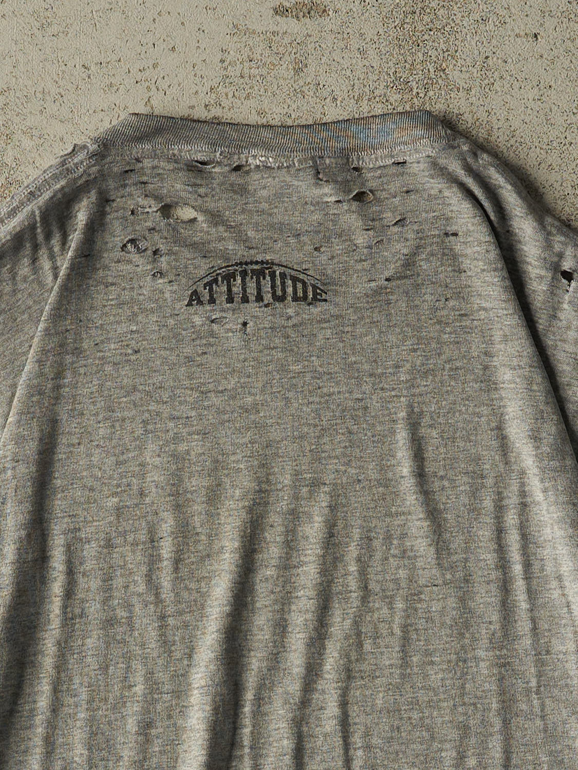 Vintage 90s Grey Panther Football Tee (L/XL)