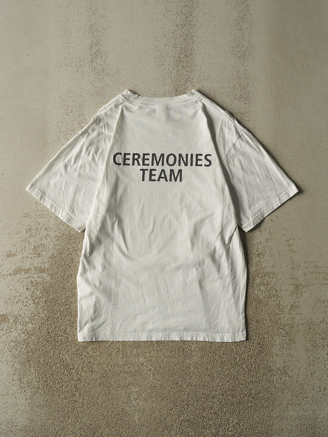Vintage 01' White IAAF World Championships Adidas Tee (M/L)