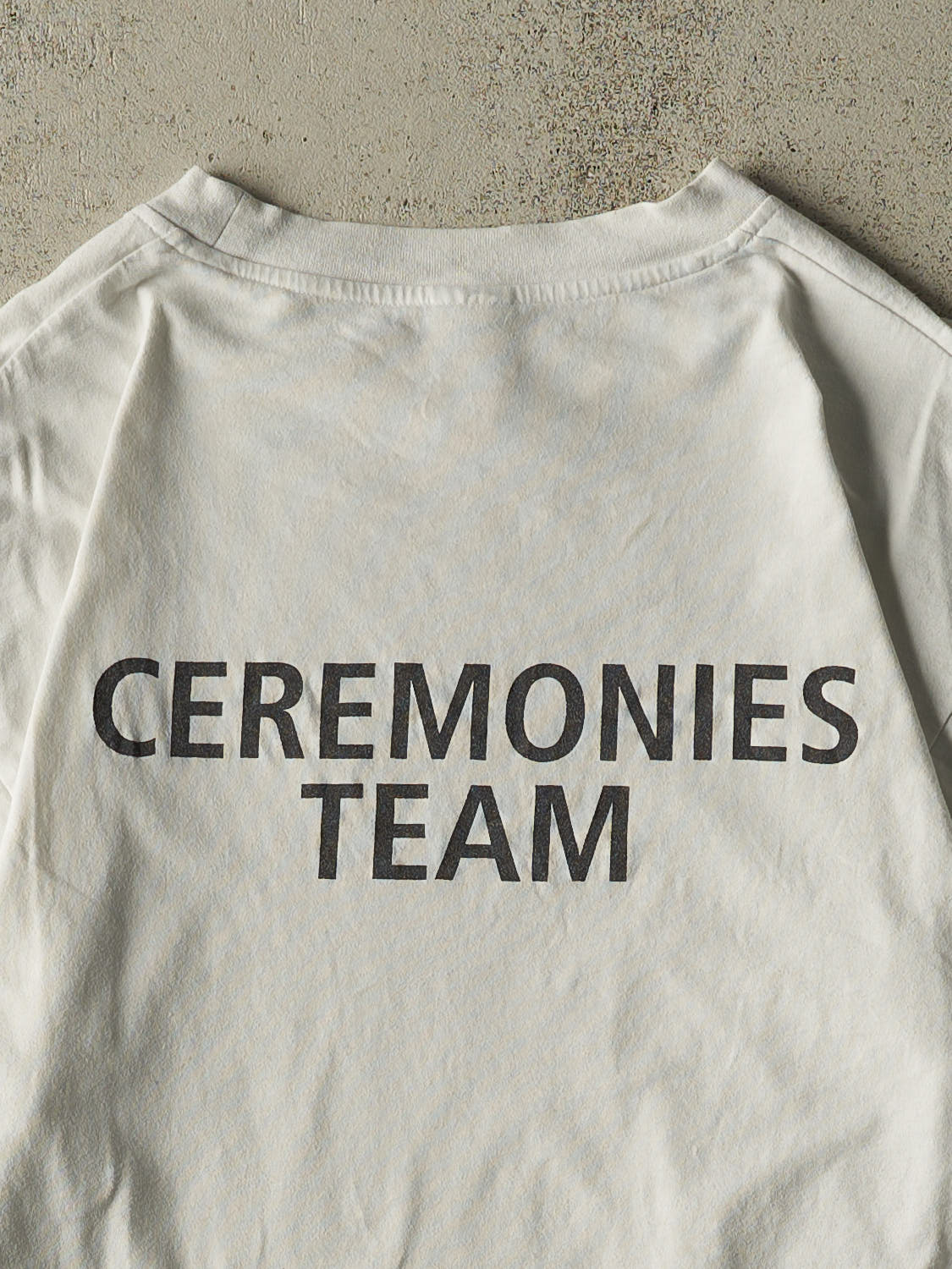 Vintage 01' White IAAF World Championships Adidas Tee (M/L)