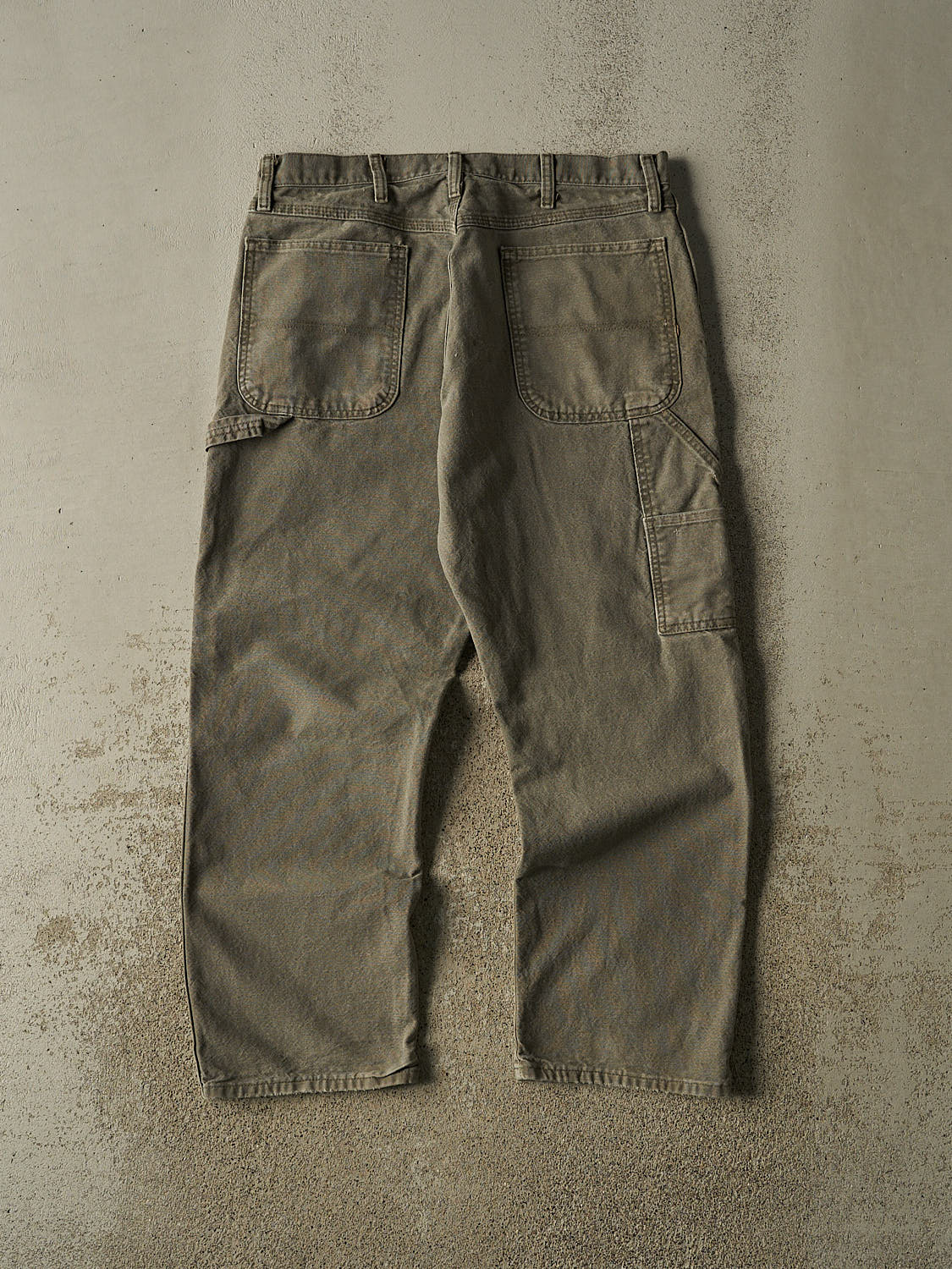Vintage 90s Green Rustler Carpenter Pants (33x28)
