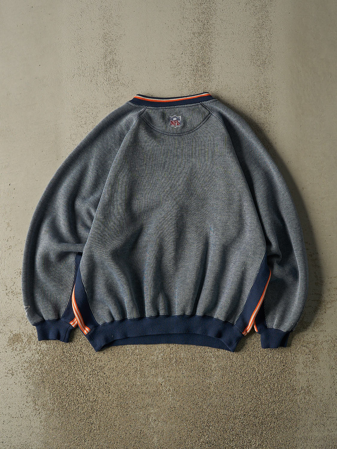 Vintage 90s Blue Denver Broncos Embroidered Crewneck (XL/XXL)