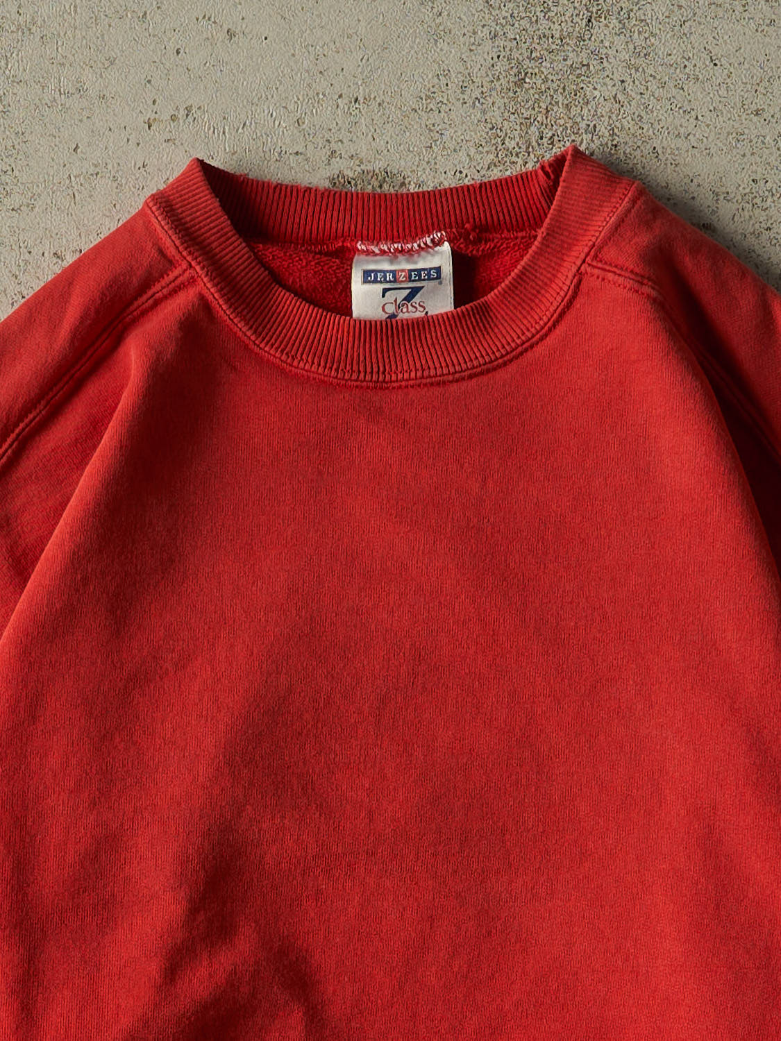 Vintage Y2K Red Blank Crewneck (M/L)