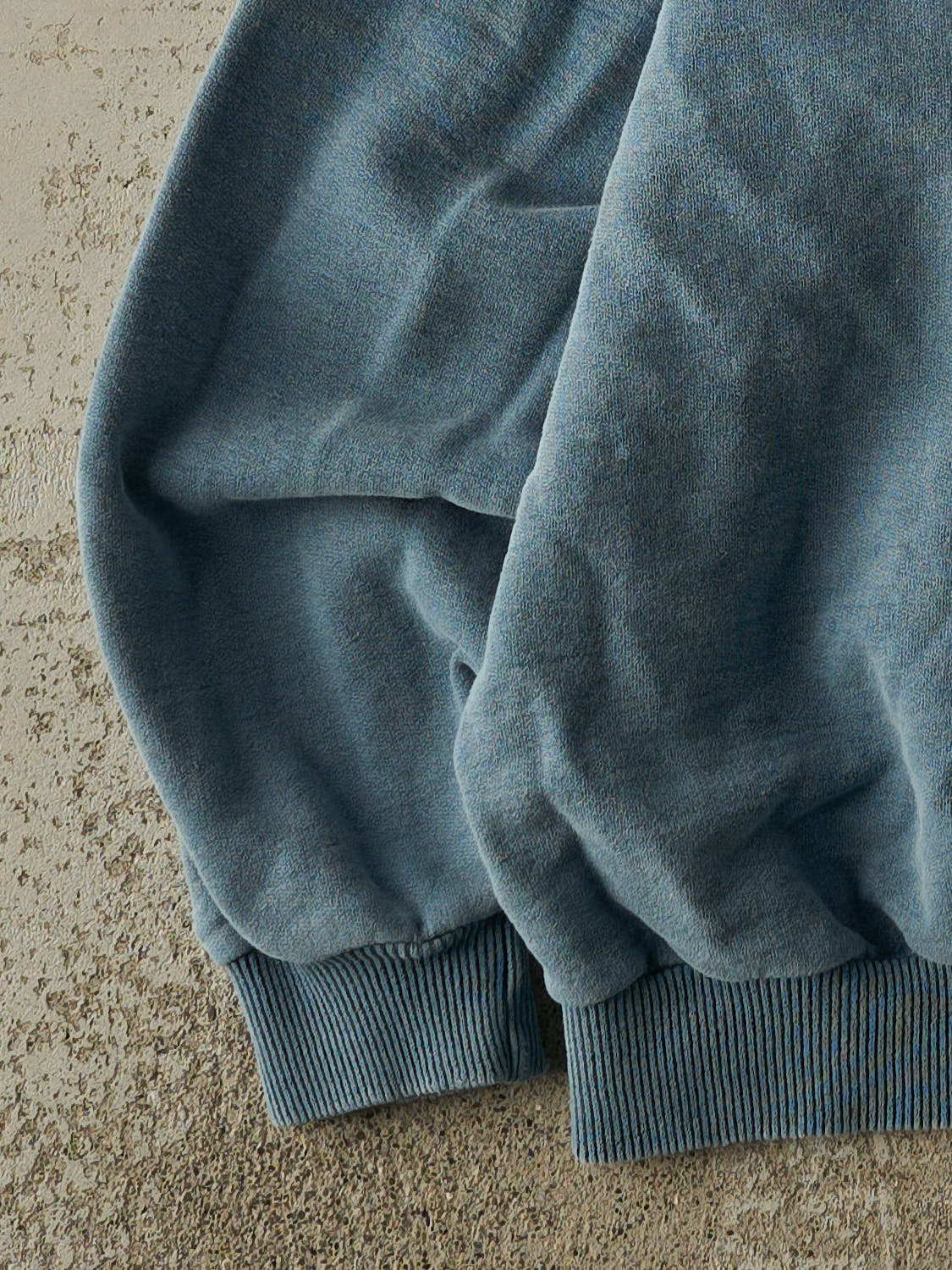 Vintage 90s Teal Blank Crewneck (M)