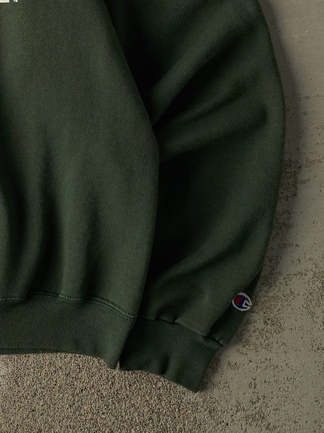 Vintage 90s Sun Faded Green Champion Ohio University Crewneck (M/L)