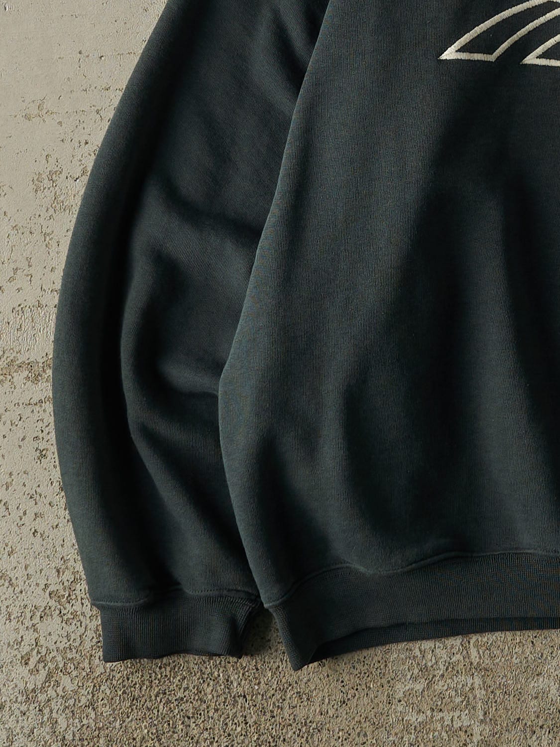 Vintage 90s Washed Green Reebok Logo Crewneck (M)