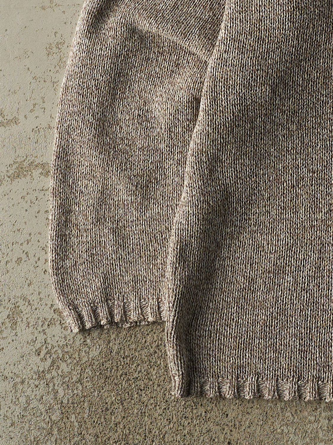 Vintage 90s Beige Levi's Pullover Knit (S)