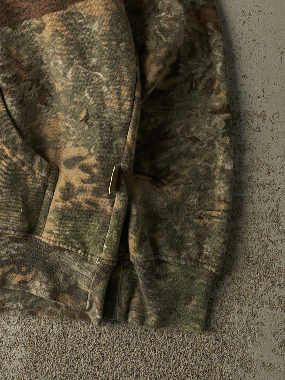 Vintage Y2K Camo Kings Desert Camo Hoodie (XXS/XS)