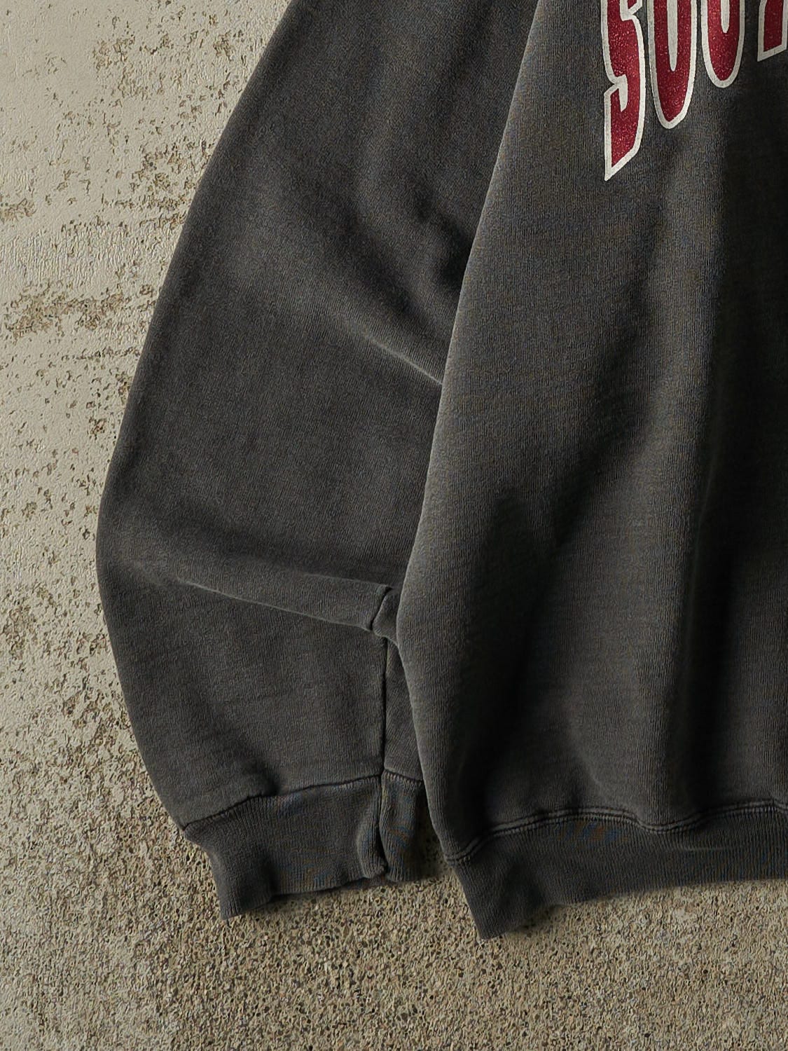 Vintage 90s Charcoal Grey South Carolina University Crewneck (S/M)