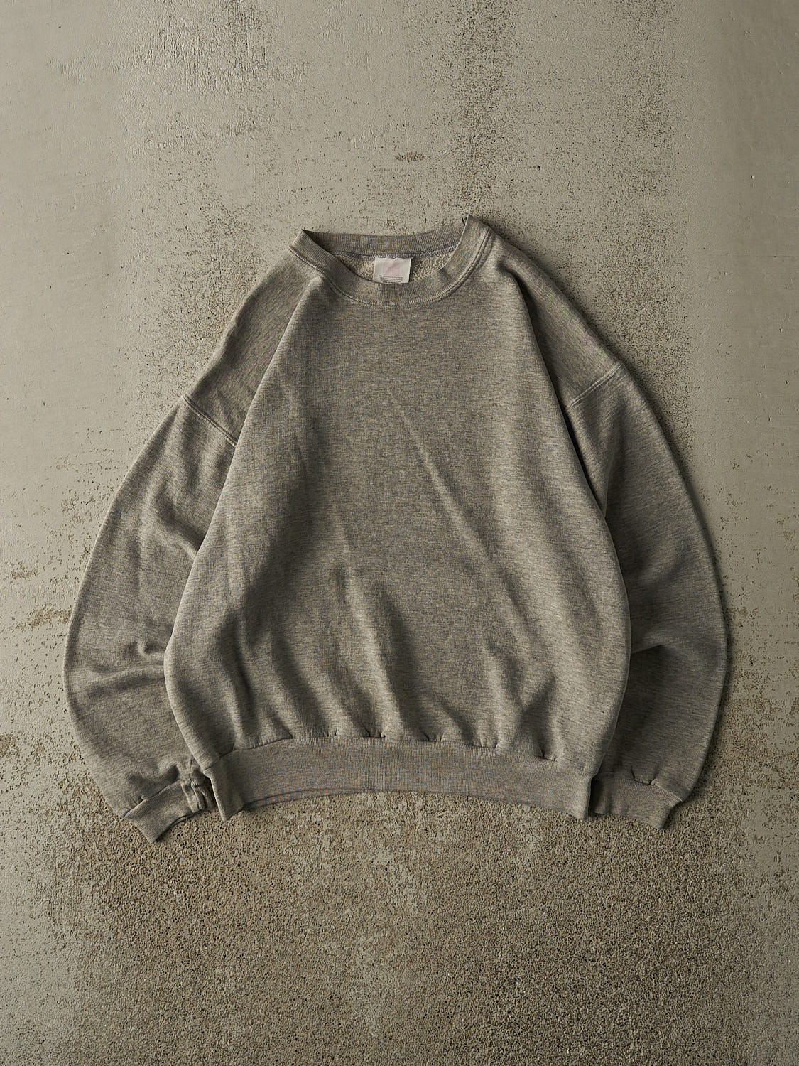 Vintage 90s Grey Blank Crewneck (XXS/XS)