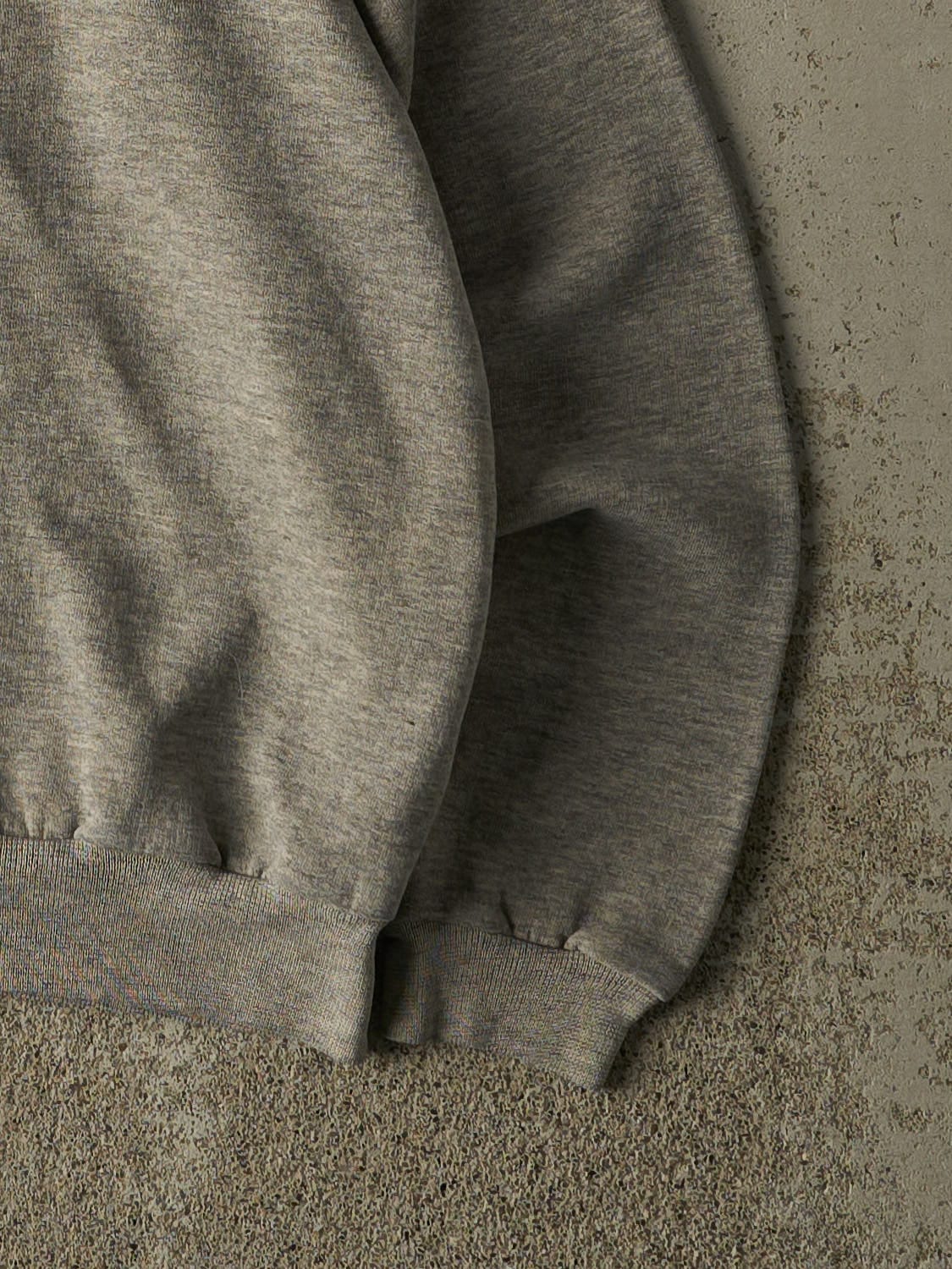 Vintage 90s Grey Blank Crewneck (XXS/XS)