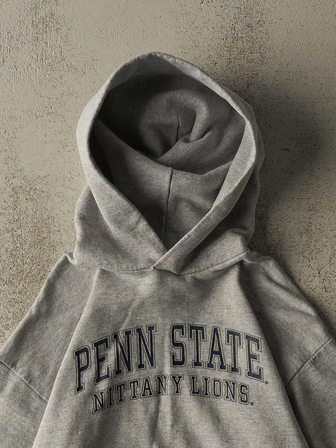 Vintage 90s Grey Penn State Hoodie (XS)