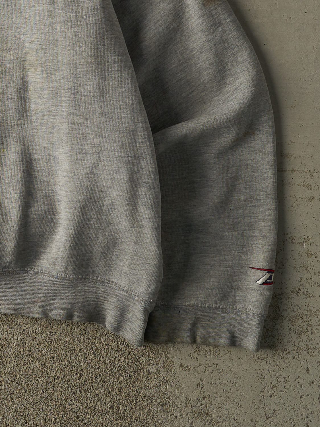 Vintage 90s Grey Michigan State University Embroidered Crewneck (XL)