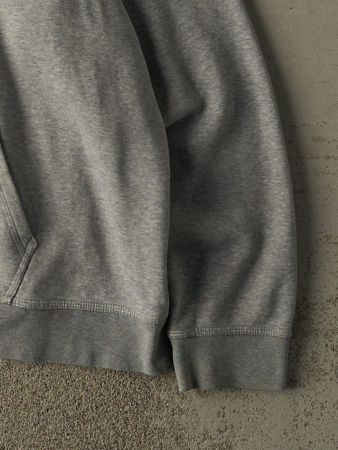 Vintage Y2K Grey Nike Middle Swoosh Hereford Football Hoodie (XL)