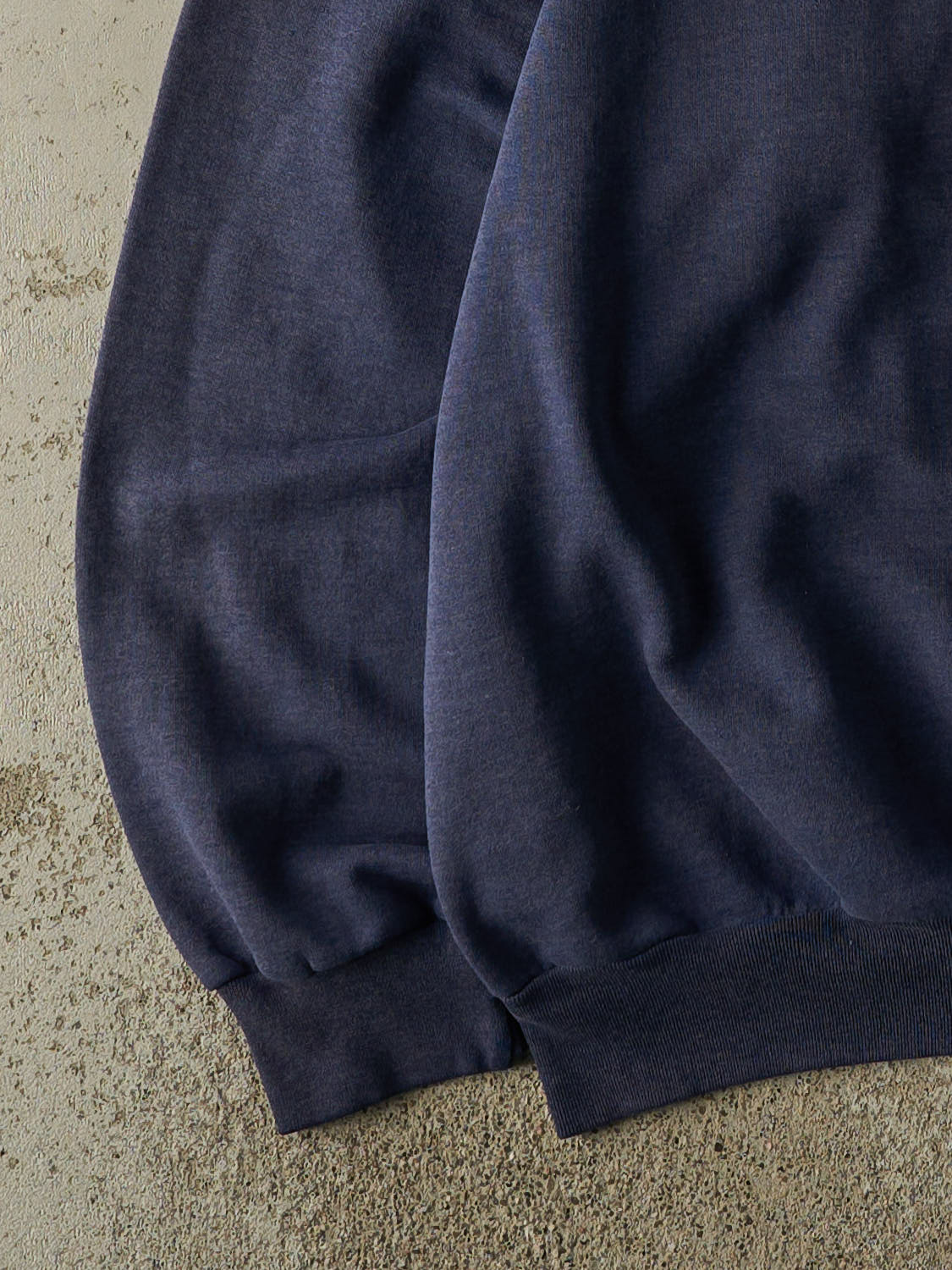 Vintage 90s Sun Faded Navy Spalding Embroidered Logo Crewneck (XL/XXL)