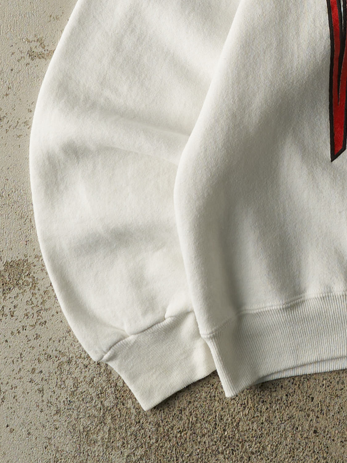 Vintage 90s White Russell Athetic Central Washington University Crewneck (L)