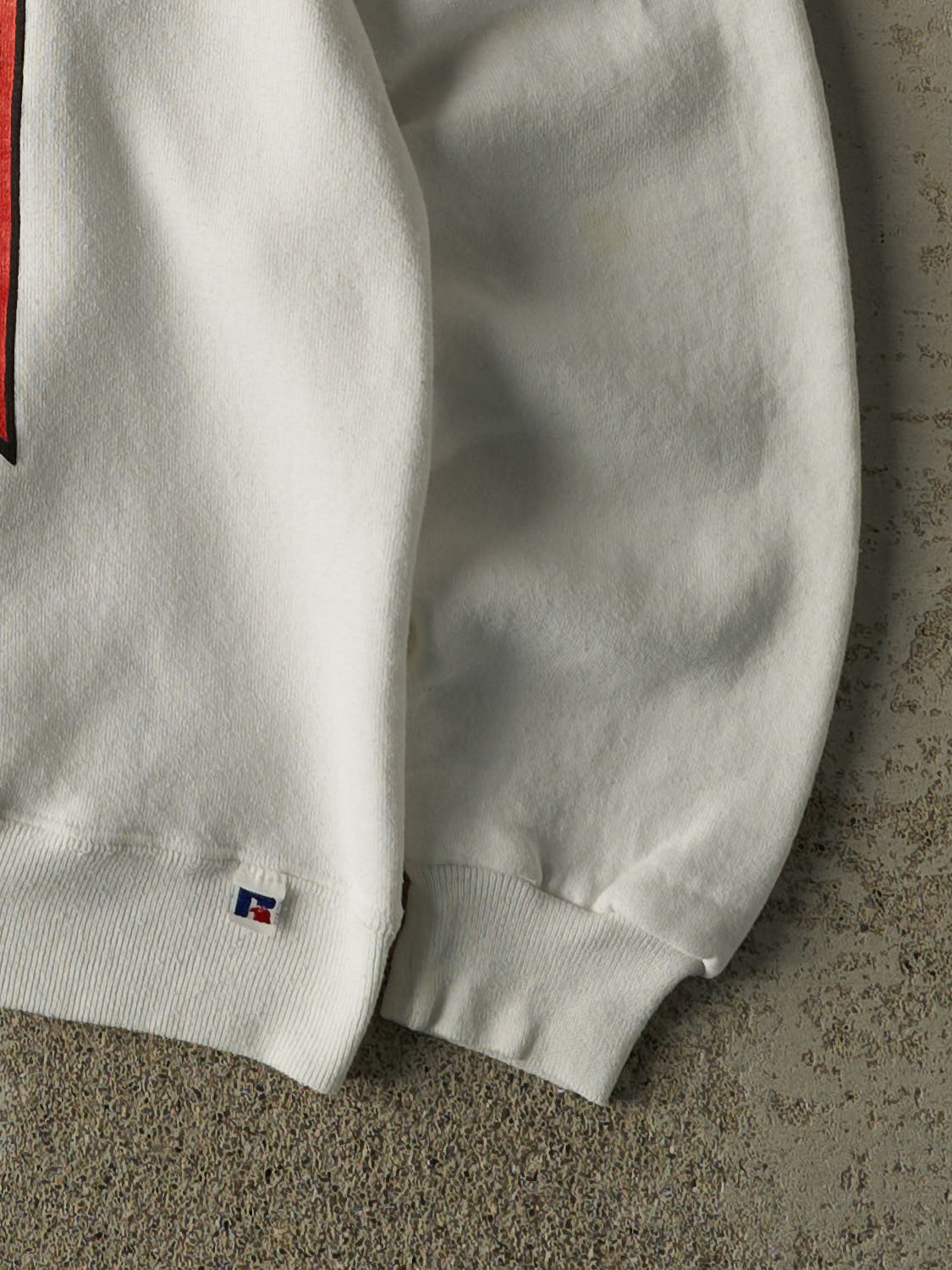 Vintage 90s White Russell Athetic Central Washington University Crewneck (L)