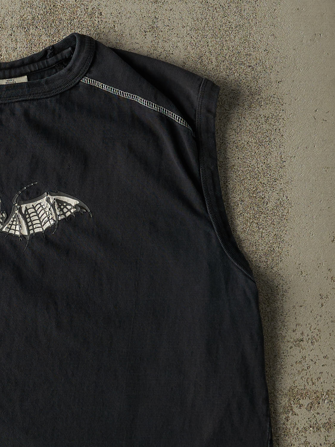 Vintage Y2K Faded Black Dragon Sleeveless Tee (M/L)