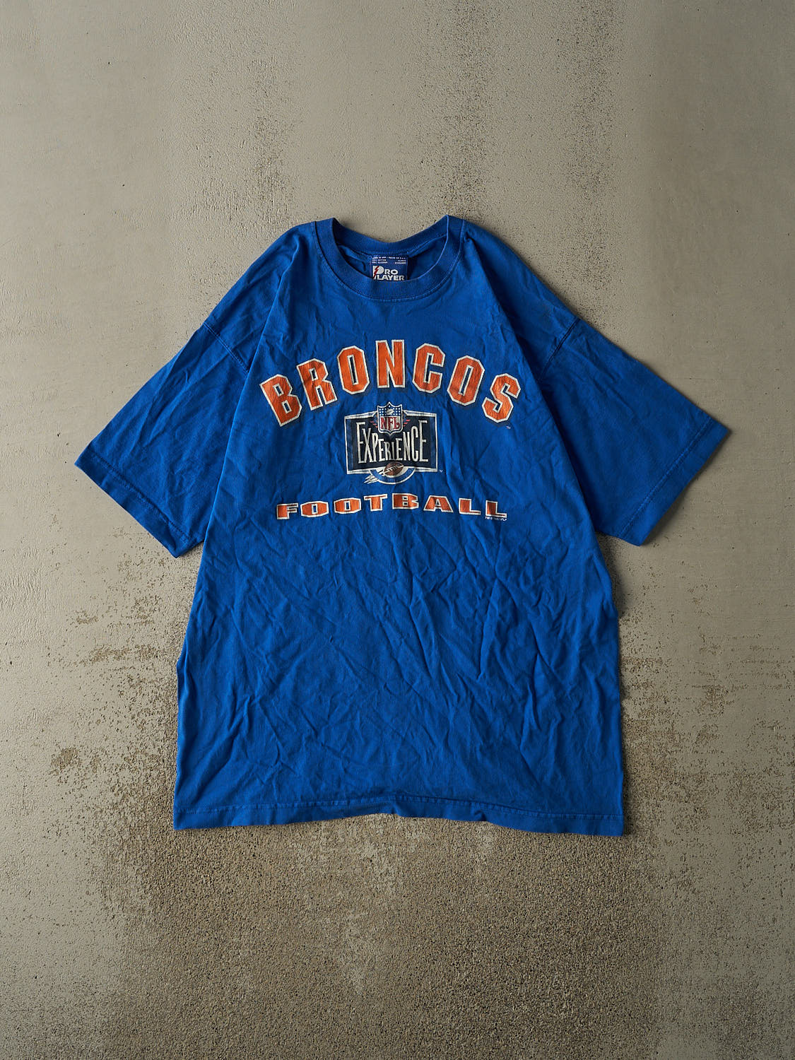 Vintage 95' Blue Denver Broncos Tee (L/XL)
