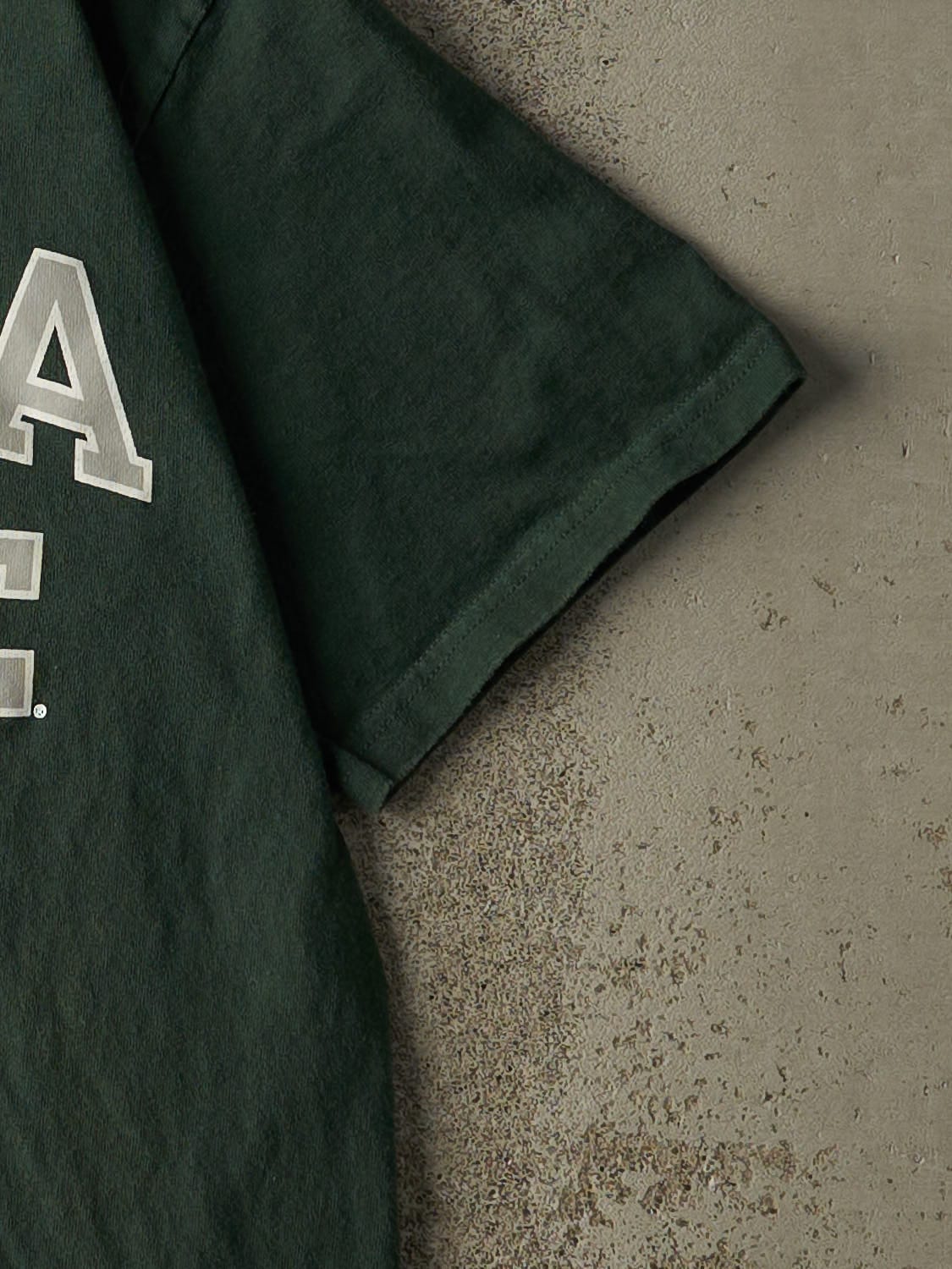 Vintage 90s Green Loyola College Tee (S/M)