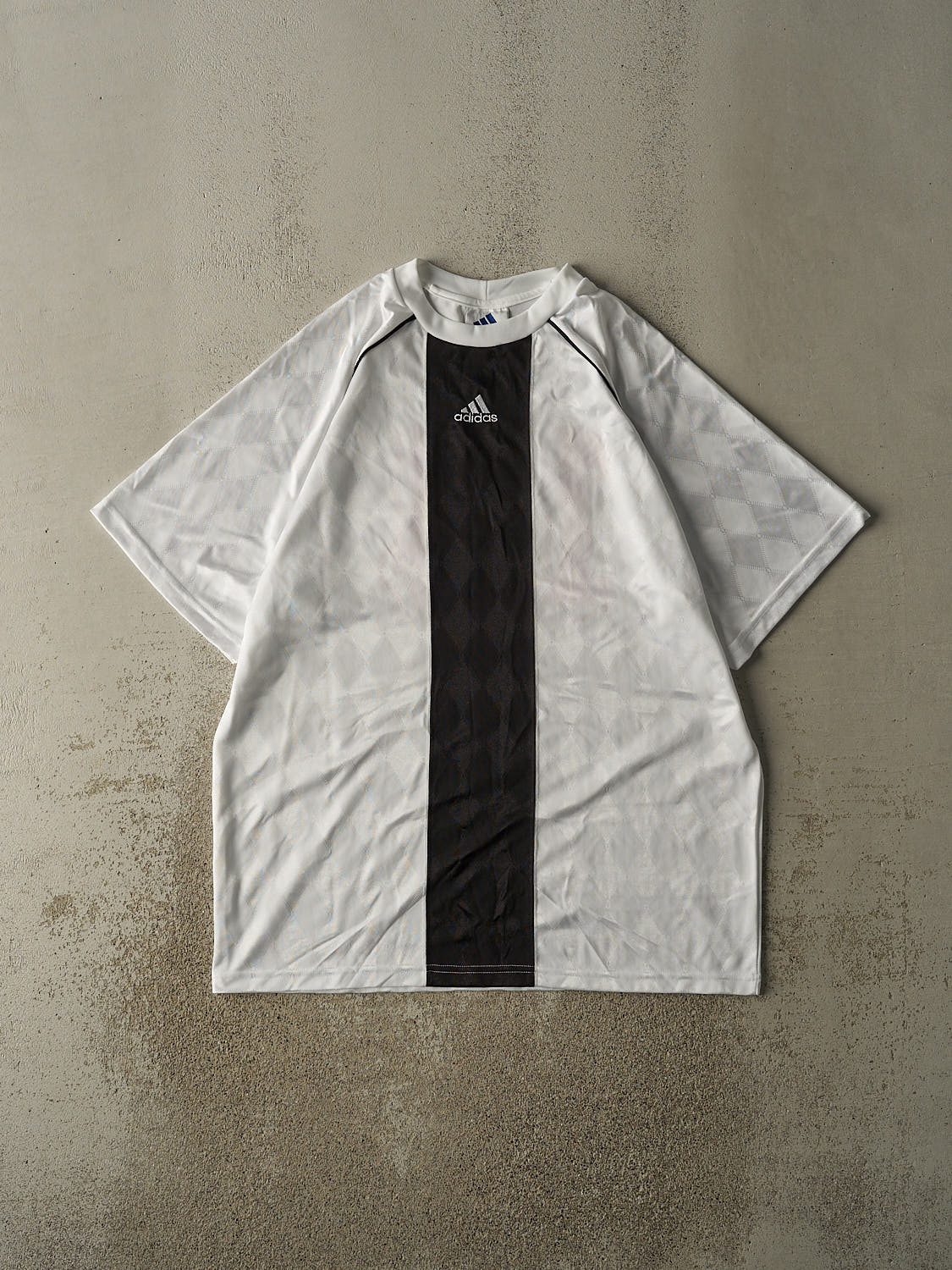 Vintage 90s White Adidas Soccer Jersey (XXL)