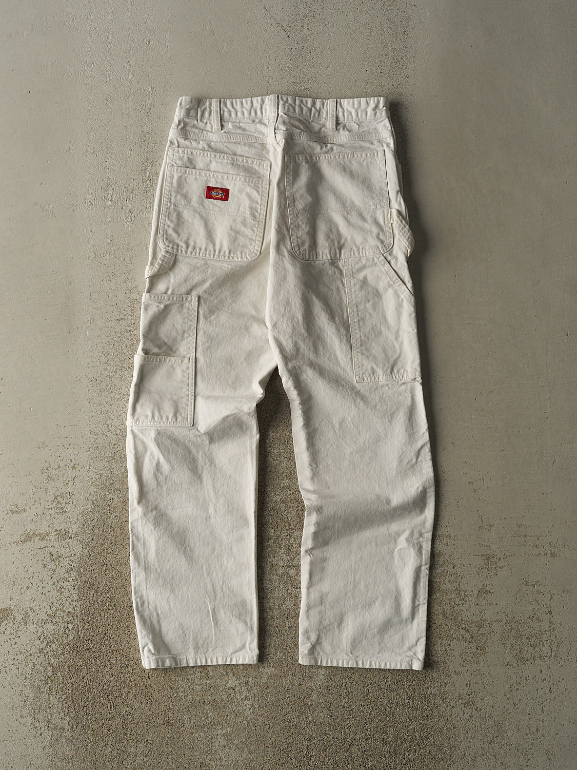 Vintage 90s White Dickies Carpenter Pants (30x30)