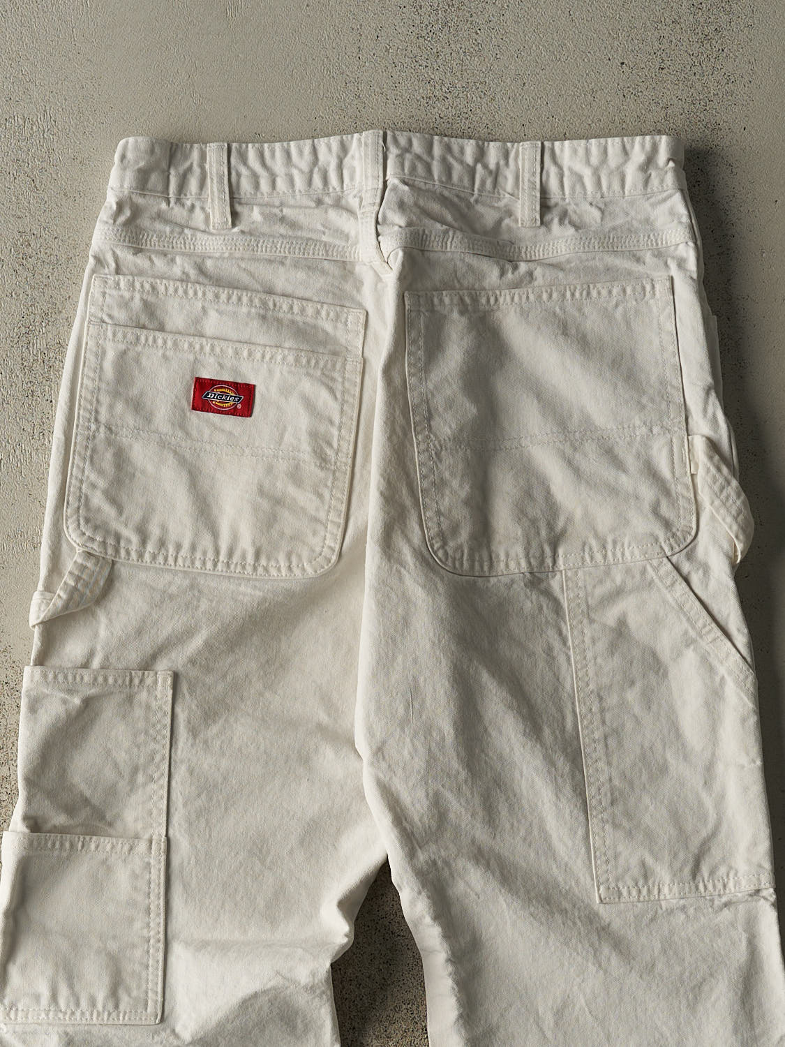 Vintage 90s White Dickies Carpenter Pants (30x30)