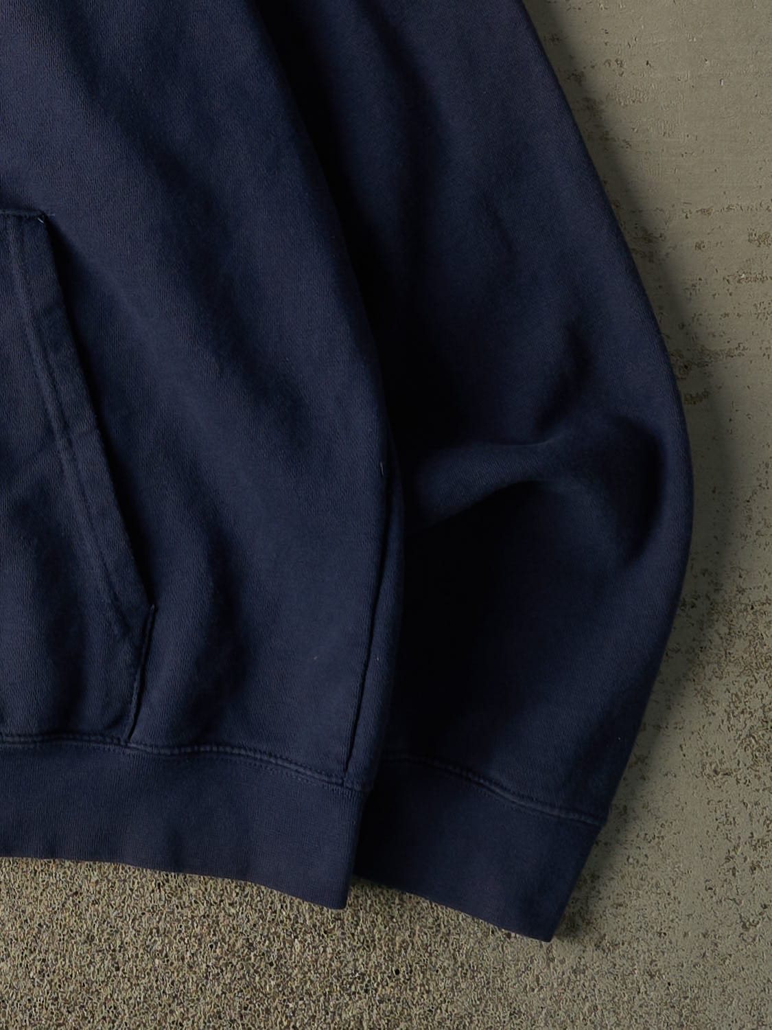 Vintage Y2K Navy Blue Milwaukee Brewers Embroidered Zip Up Hoodie (M/L)