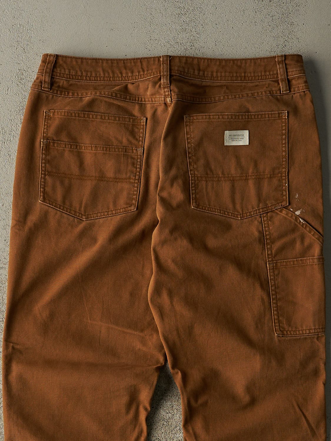 Vintage Y2K Camel Recreational Co-op Double Knee Work Pants (36x29)