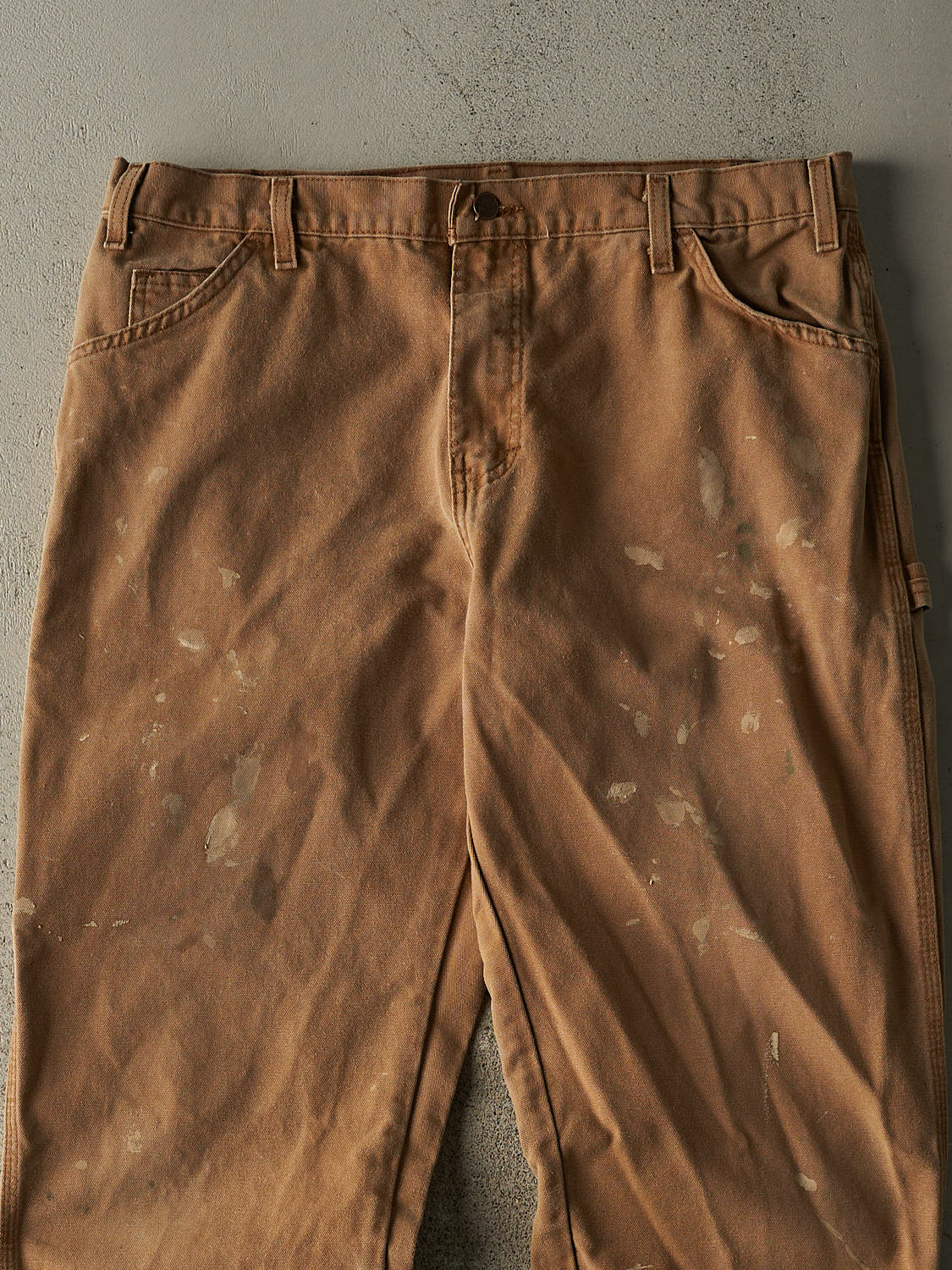 Vintage 90s Beige Dickies Carpenter Pants (38x33)