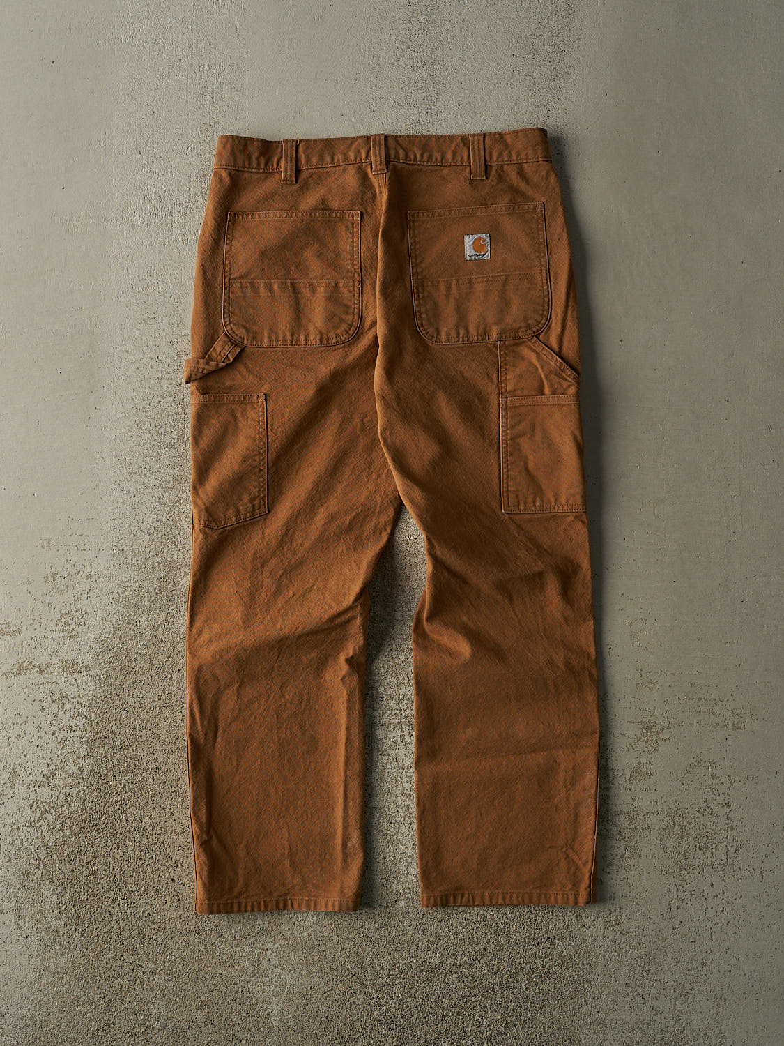 Vintage Y2K Camel Carhartt Double Knee Carpenter Pants (35x30)