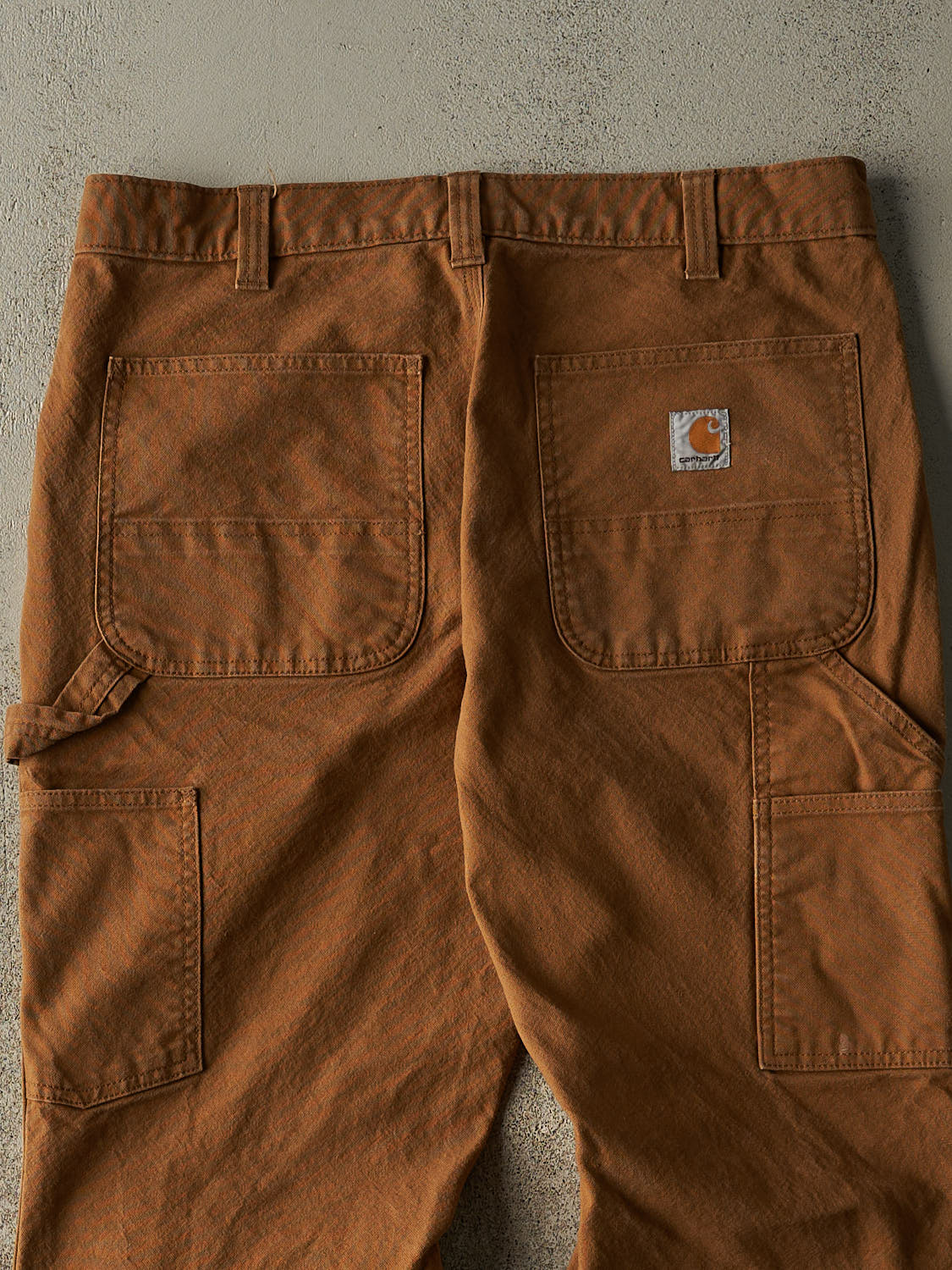 Vintage Y2K Camel Carhartt Double Knee Carpenter Pants (35x30)