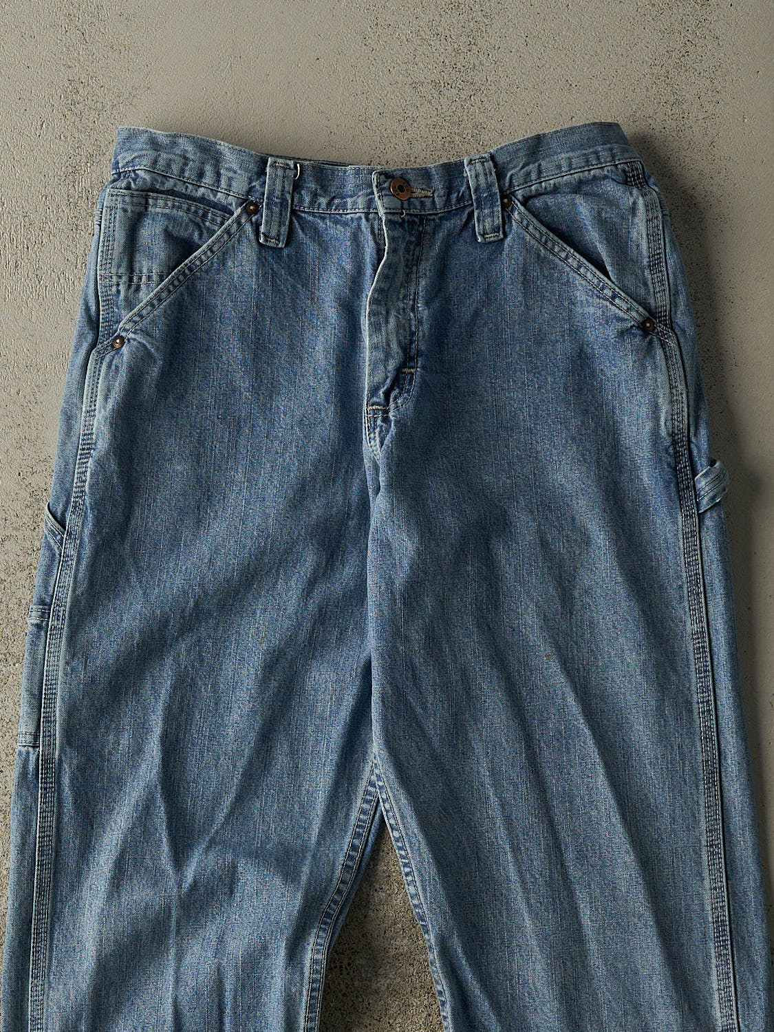 Vintage 90s Light Wash Lee Carpenter Jeans (31x32)