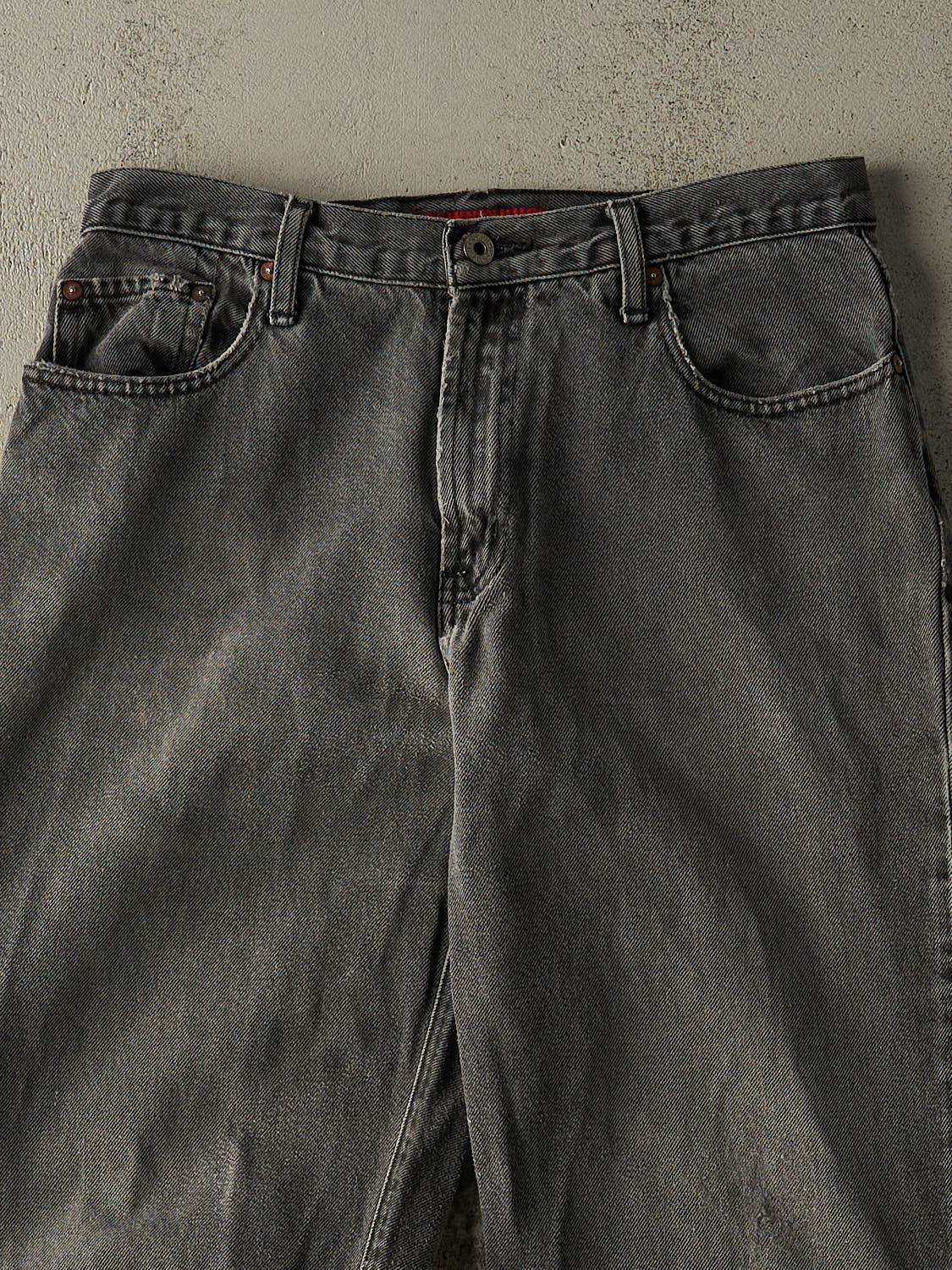 Vintage 90s Grey Guess Denim Pants (31x27)