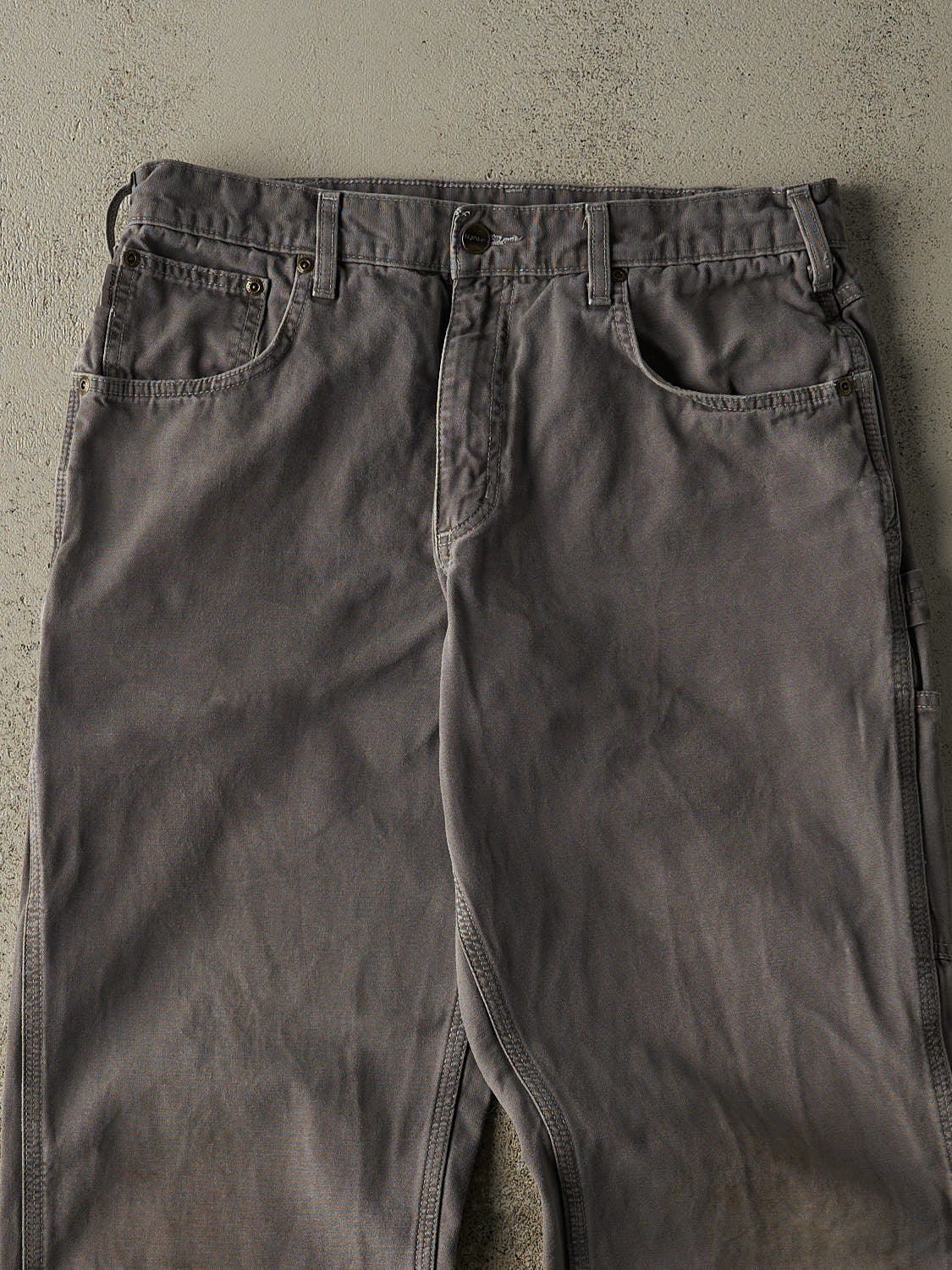 Vintage Y2K Grey Carhartt Carpenter Pants (33x29)