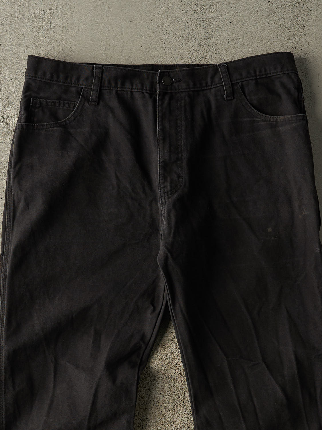 Vintage Y2K Faded Black Dickies Carpenter Pants (38x29.5)